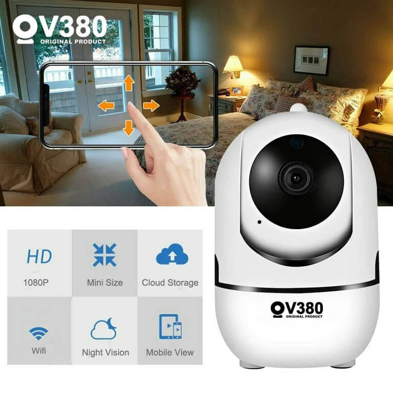 V380 Brand V380pro Q20 Q7 One Antenna Smart Home Wifi IP CCTV Camera