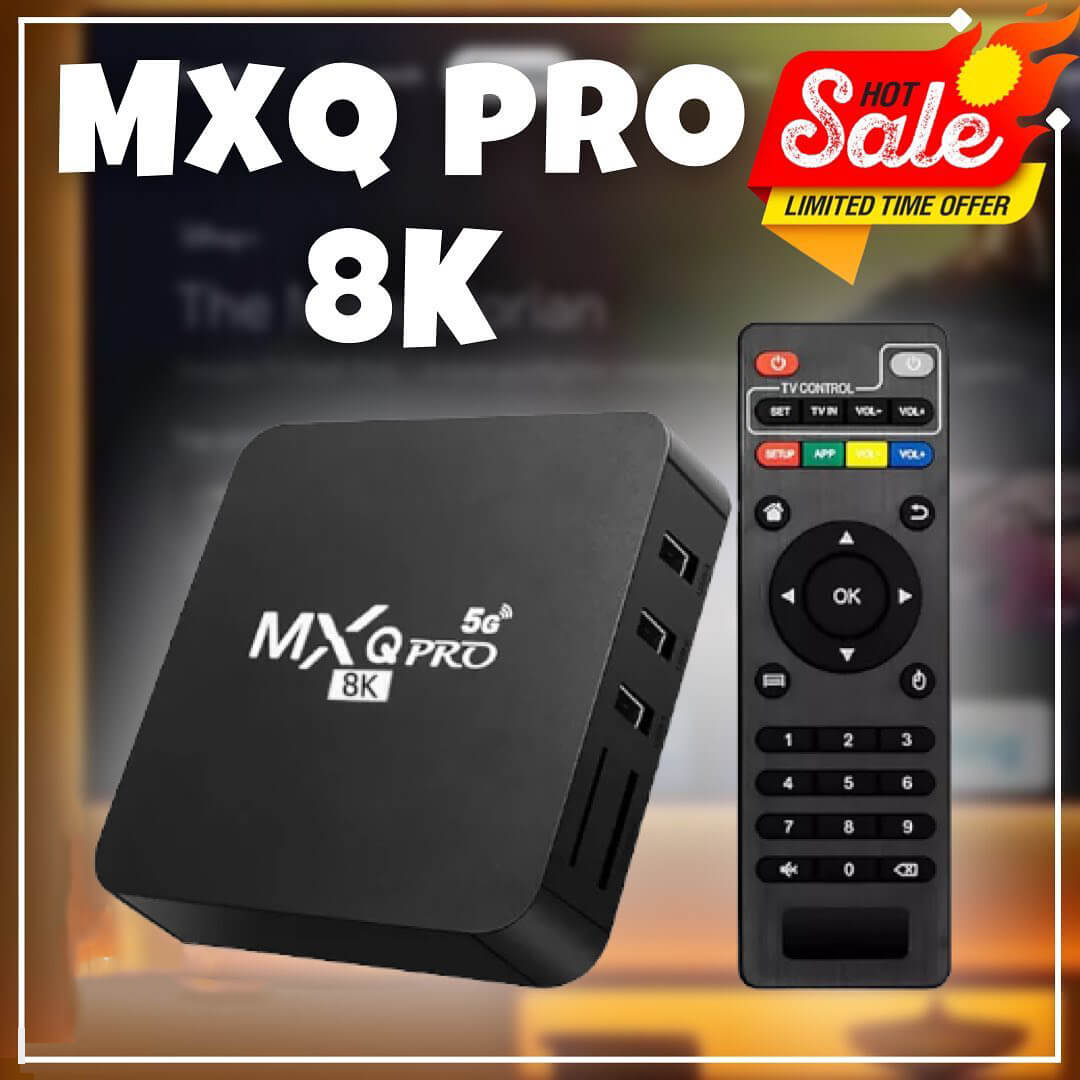 Original MXQ Pro 8K 8GB 128GB Android 13 Smart TV Box